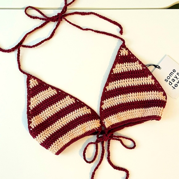 MILES CROCHET BIKINI TOP - Picture 3 of 11